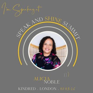 Speak and Shine Summit speaker card for Alicia Noble